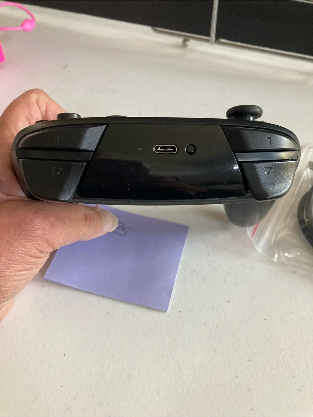 Nintendo Switch Wireless Game Controller with USB Cable Black